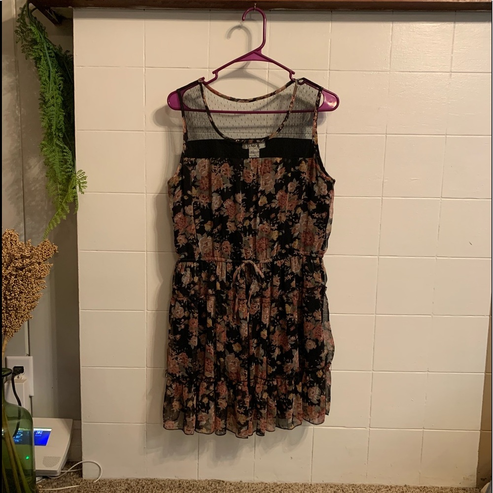 Flowy flower dress